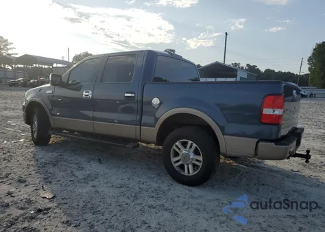 2005 Ford F150 Supercrew из США, поврежденный, VIN 1FTPW12585FB03697